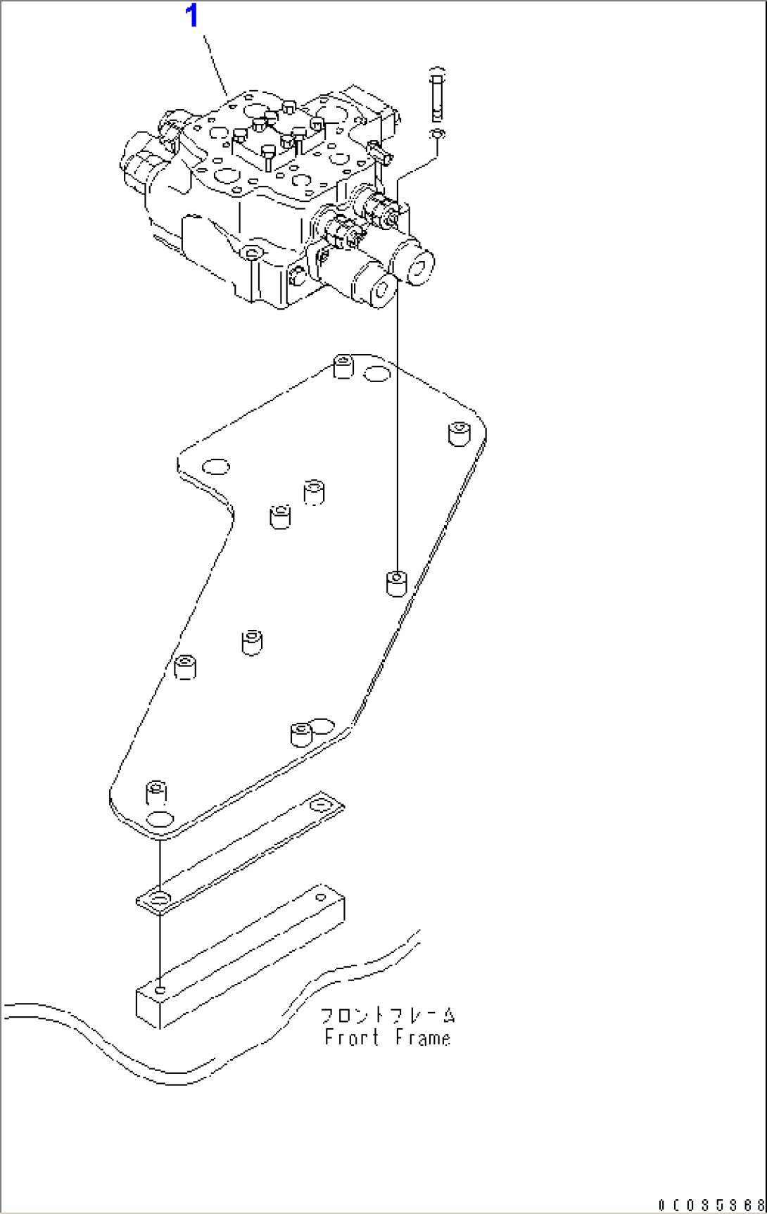 LOADER CONTROL VALVE (VALVE)