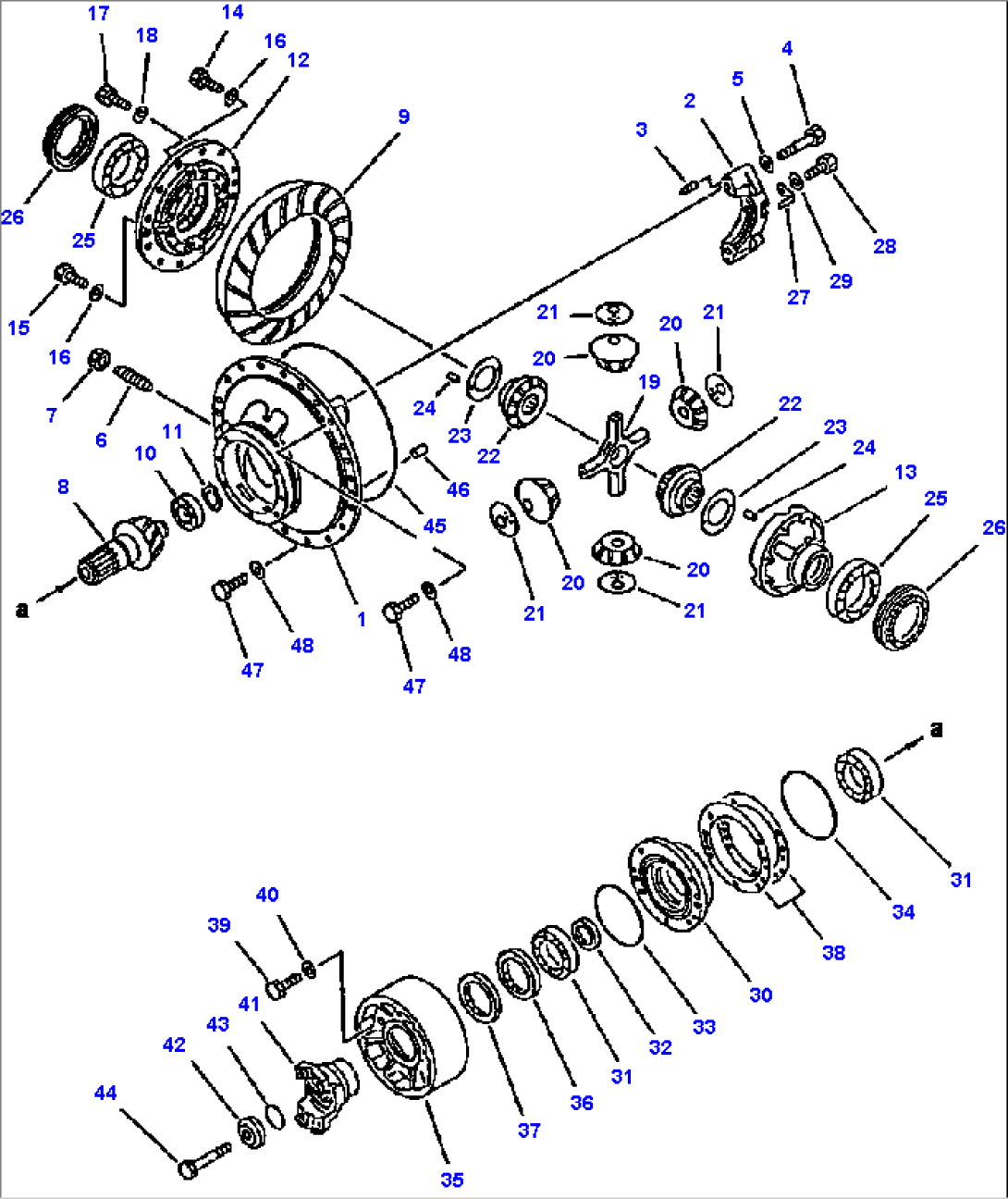 FIG NO. 3211 REAR AXLE DIFFERENTIAL