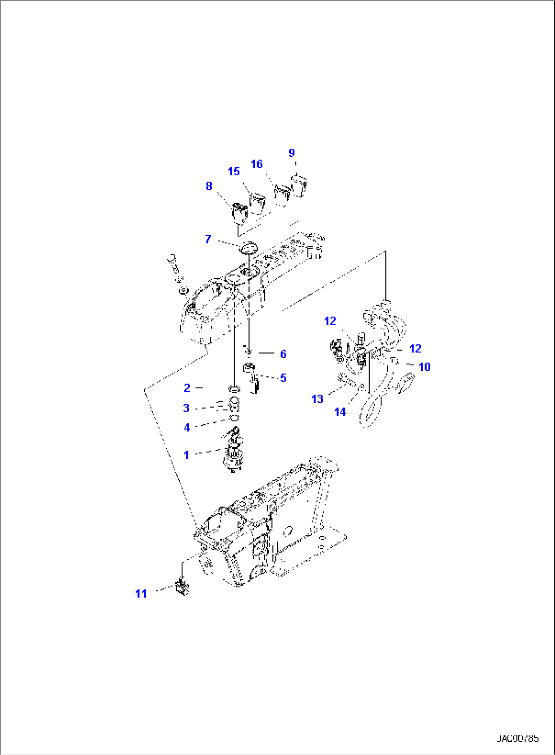FLOOR FRAME, STARTING KEY AND SWITCHES