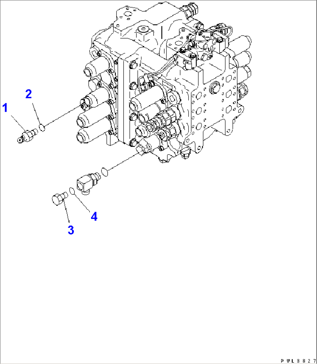 MAIN VALVE (1 ACTUATOR) (KIT)