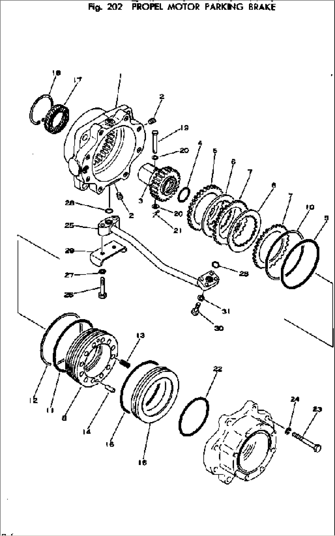 PROPEL MOTOR PARKING BRAKE