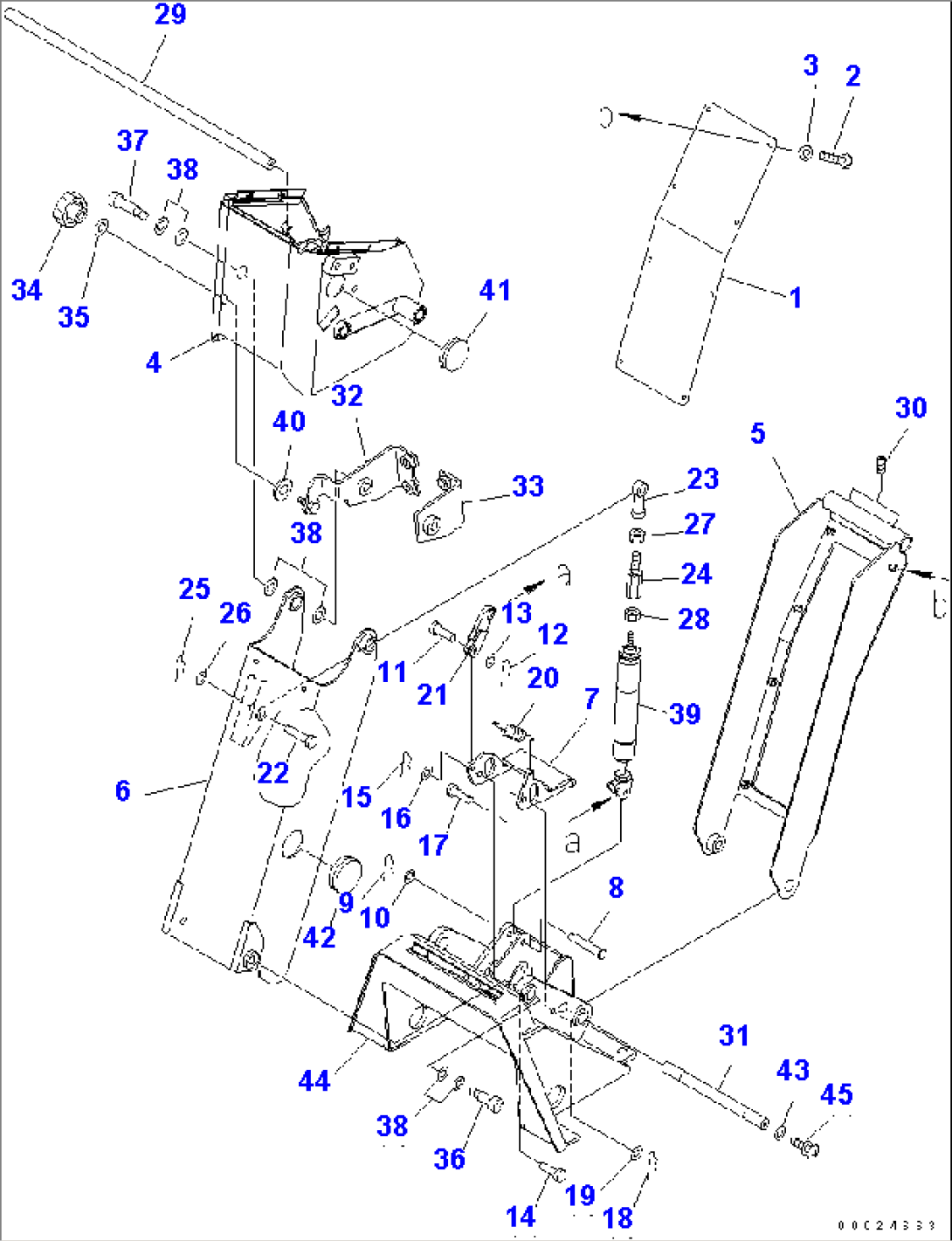 STEERING POST (1/2)