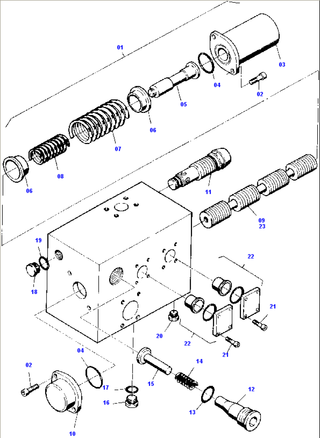 Hydr. Control Block