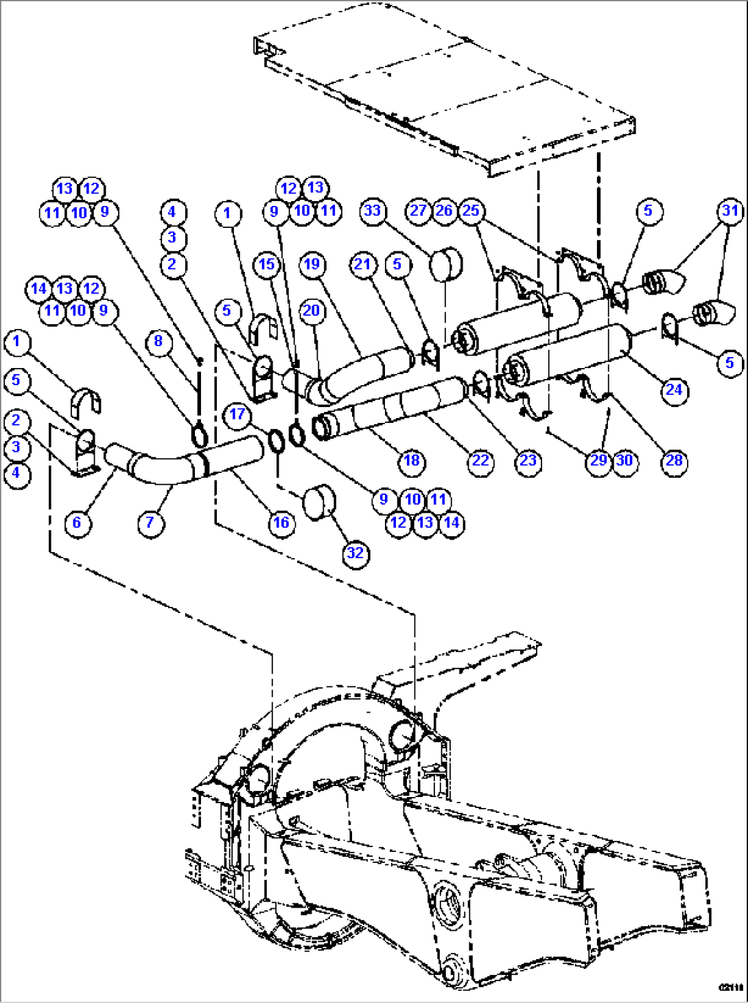 EXHAUST PIPING 2/2