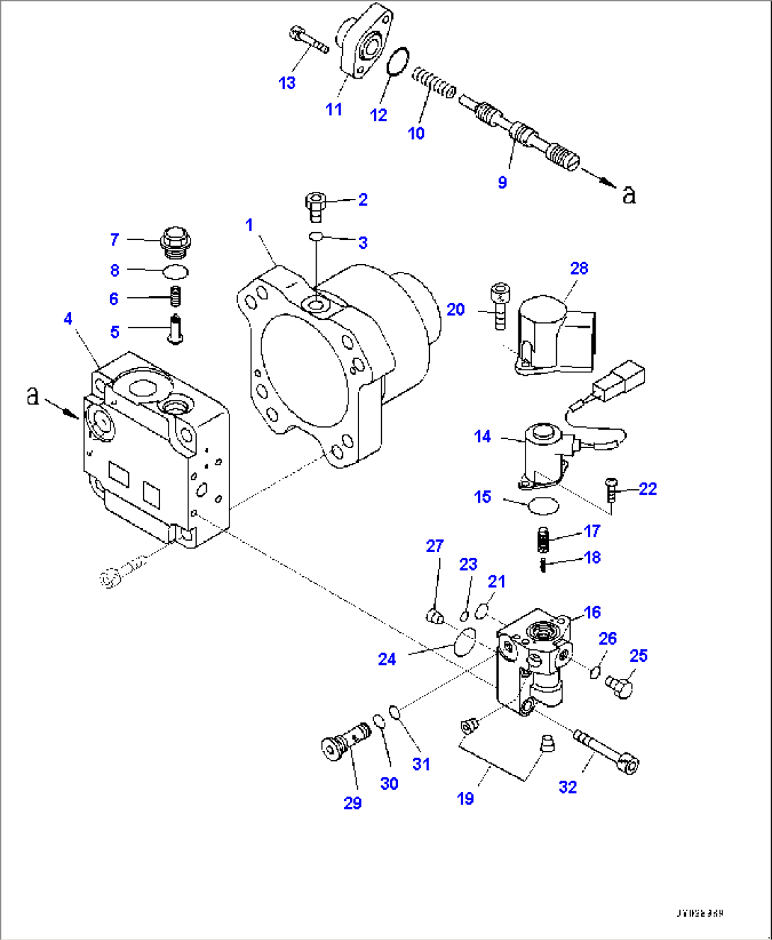 Cooling System, Fan Motor (1/2) (#30001-)