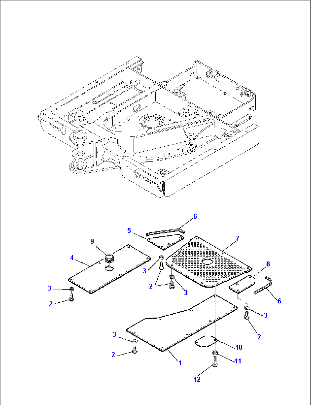 REVOLVING FRAME UNDER COVERS
