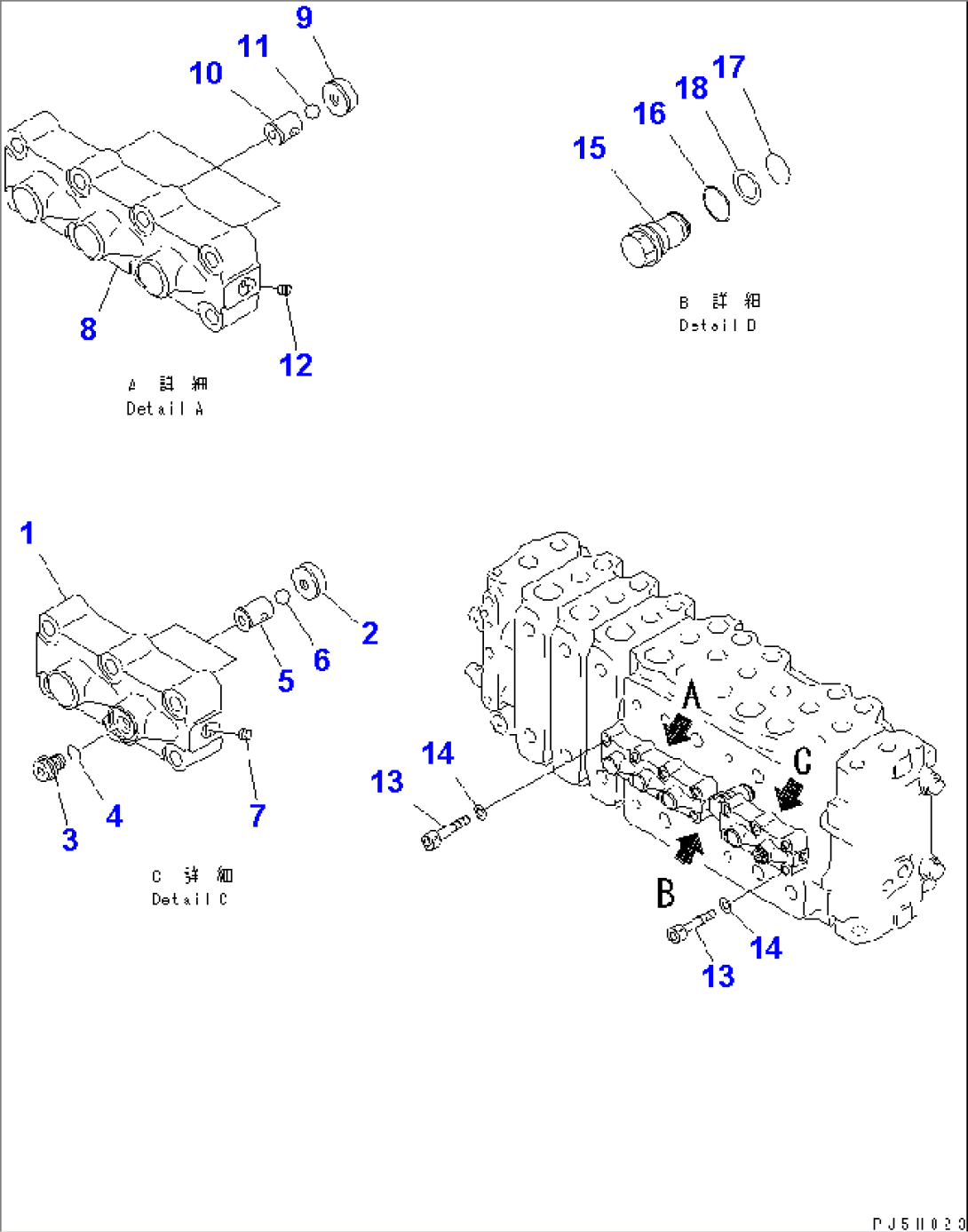 MAIN VALVE (3-ACTUATOR) (7/14)