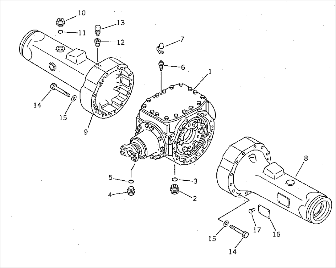 REAR AXLE HOUSING