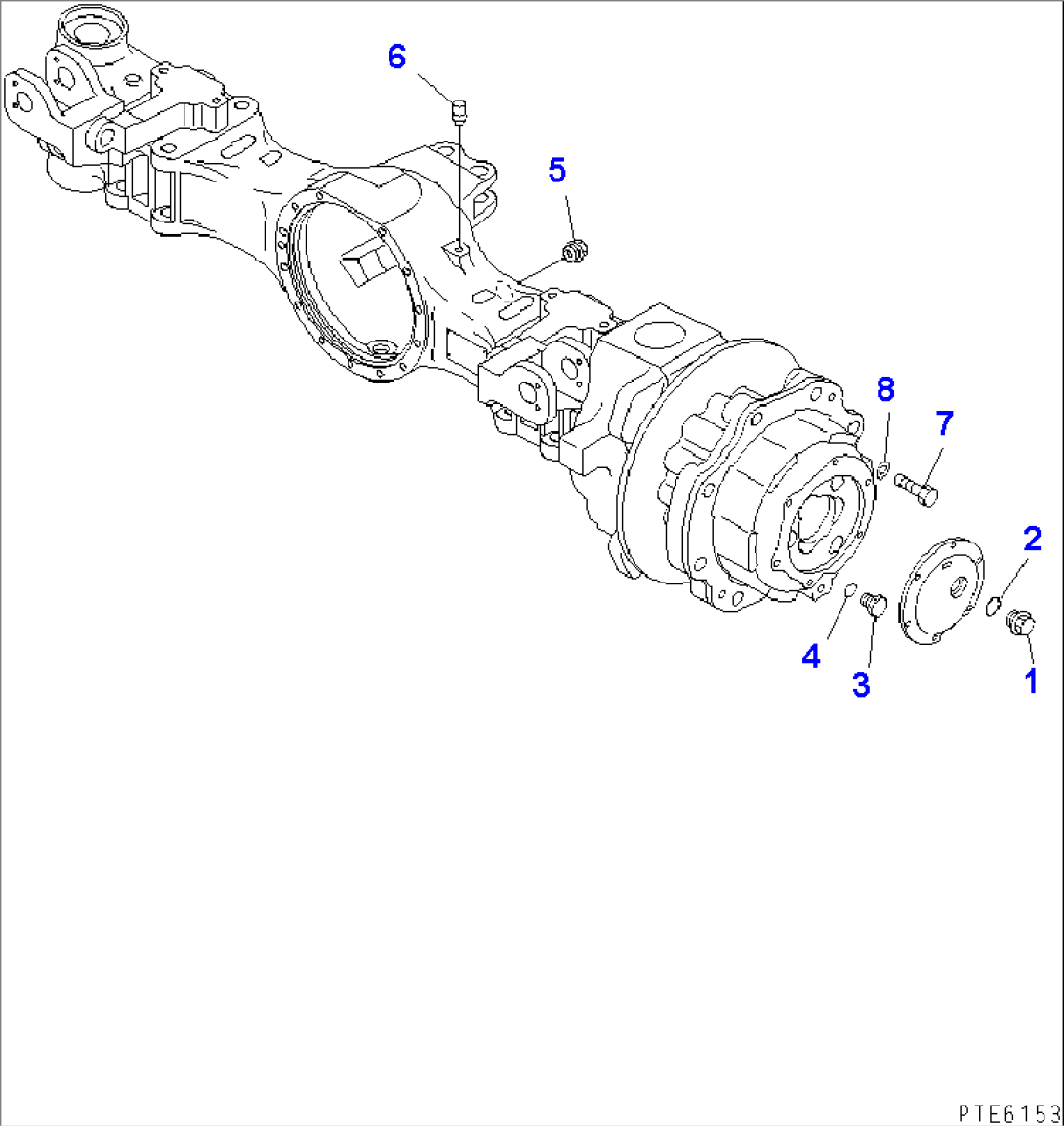 REAR AXLE (PLUG AND BREATHER)(#10301-)