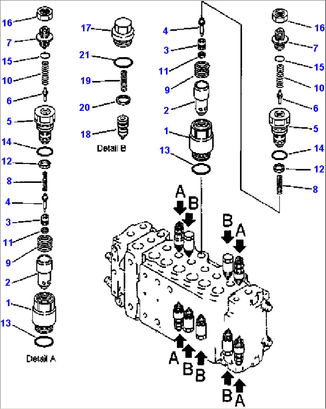 FIG NO. H0120-59A0 MAIN VALVE (1 ACTUATOR) (9/11) SUCTION AND SAFETY VALVE AND SUCTION VALVE