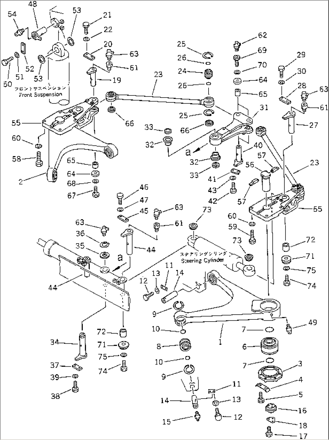 KNUCKLE AND TIE ROD(#2019-)