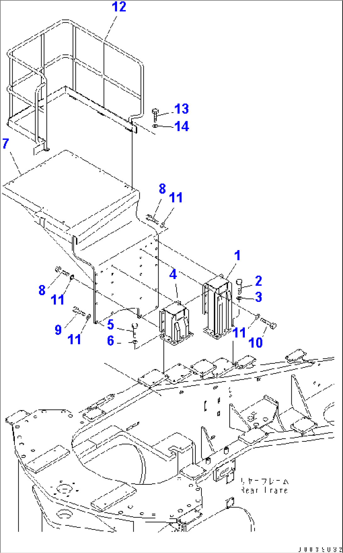 EXTINGUISHER MOUNTING(#50045-50088)