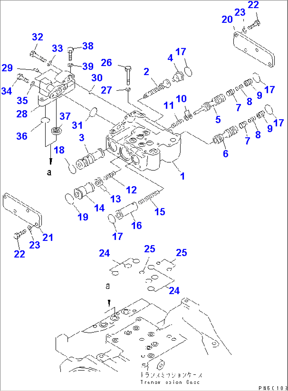 TRANSMISSION (TRANSMISSION CONTROL VALVE) (2/3)