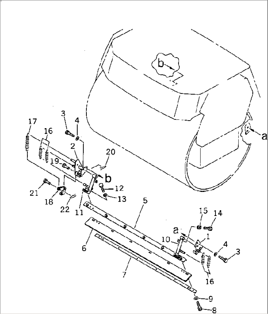 FRONT SCRAPER (2/2)(#10024-)