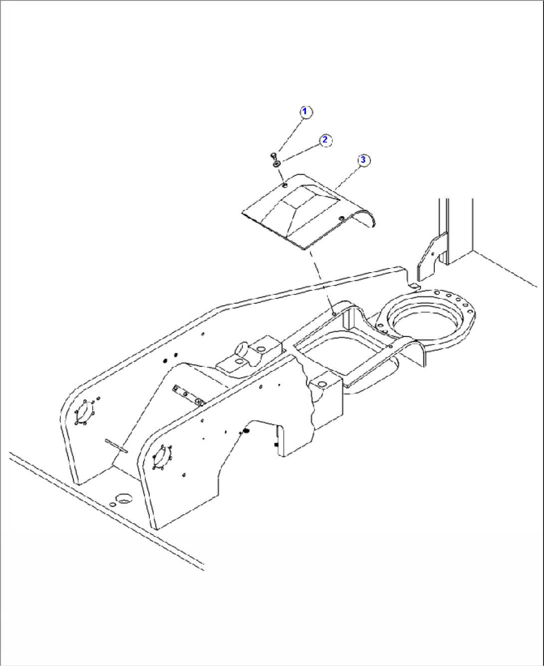 J0500-01A0 SWIVEL JOINT COVER