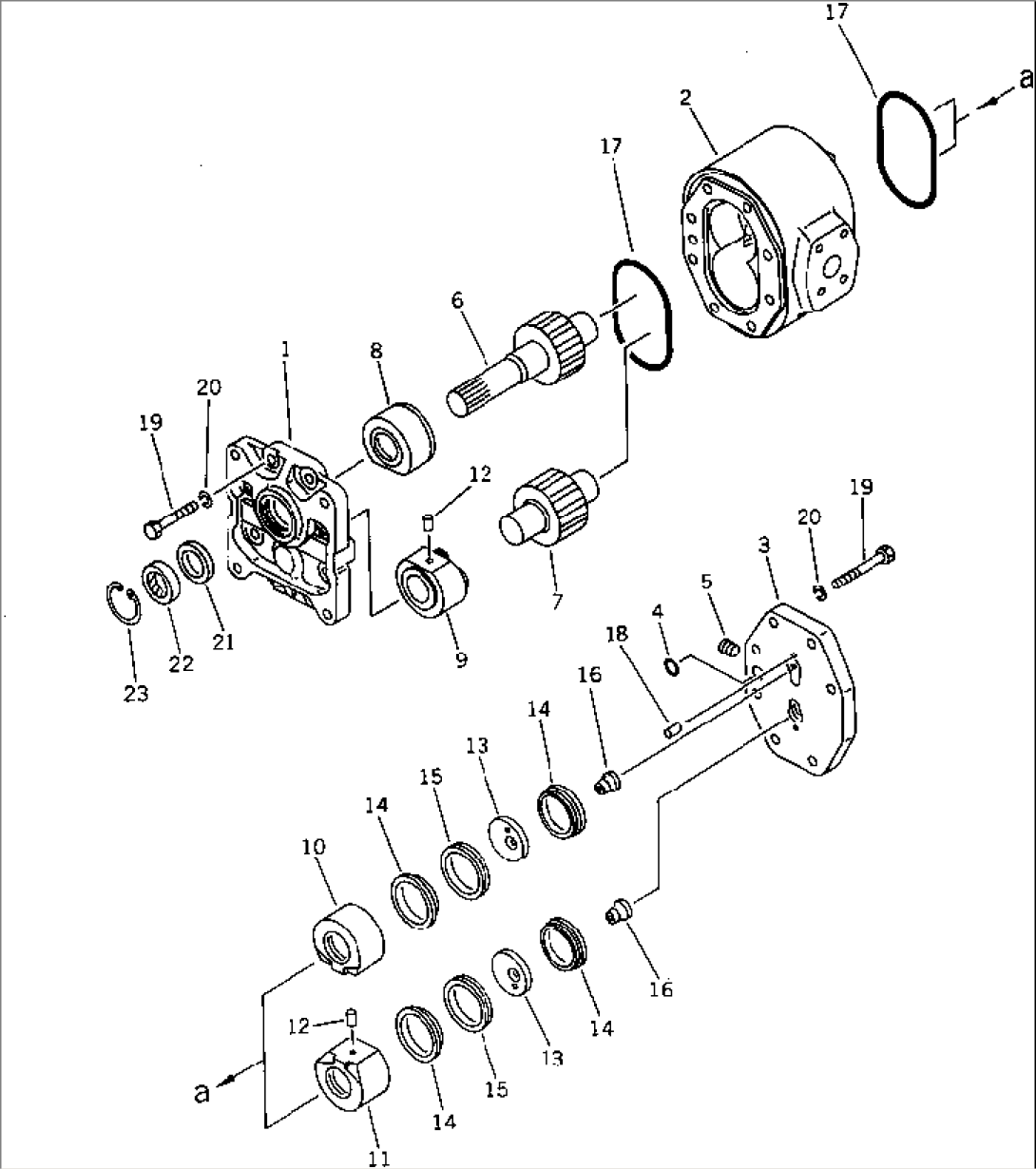 WORK EQUIPMENT PUMP