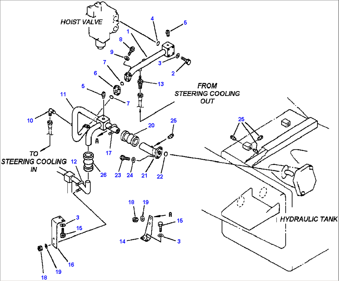 STEERING PIPING - 3