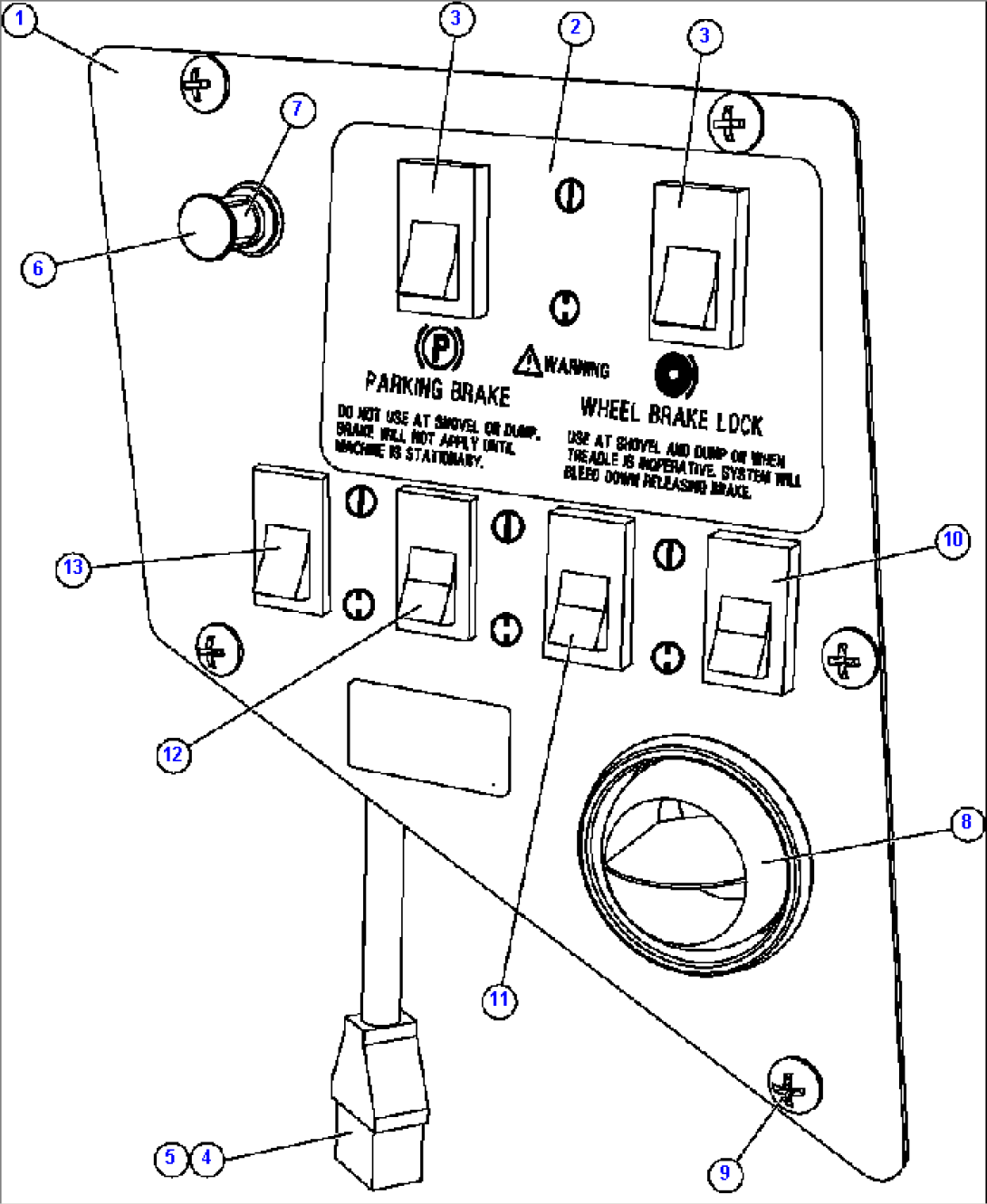 UPPER RH DASH MODULE (SM5458)