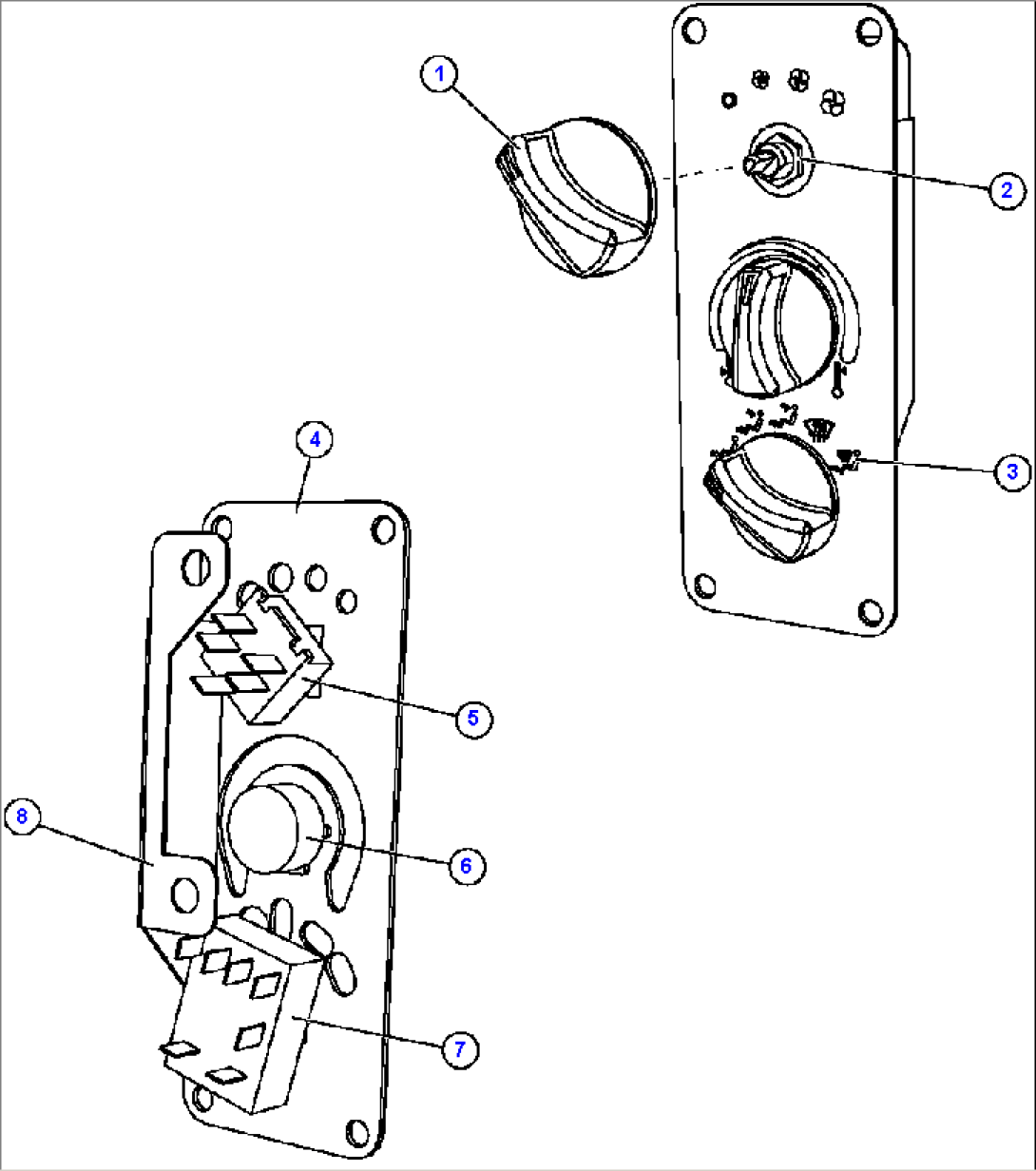 CONTROL PANEL SWITCH (EL5676)