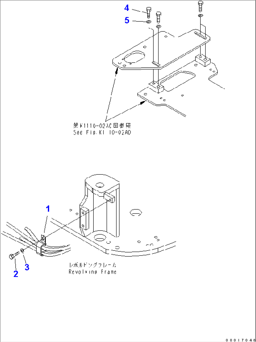 FLOOR FRAME (INSTALLATION PARTS)(#6501-)