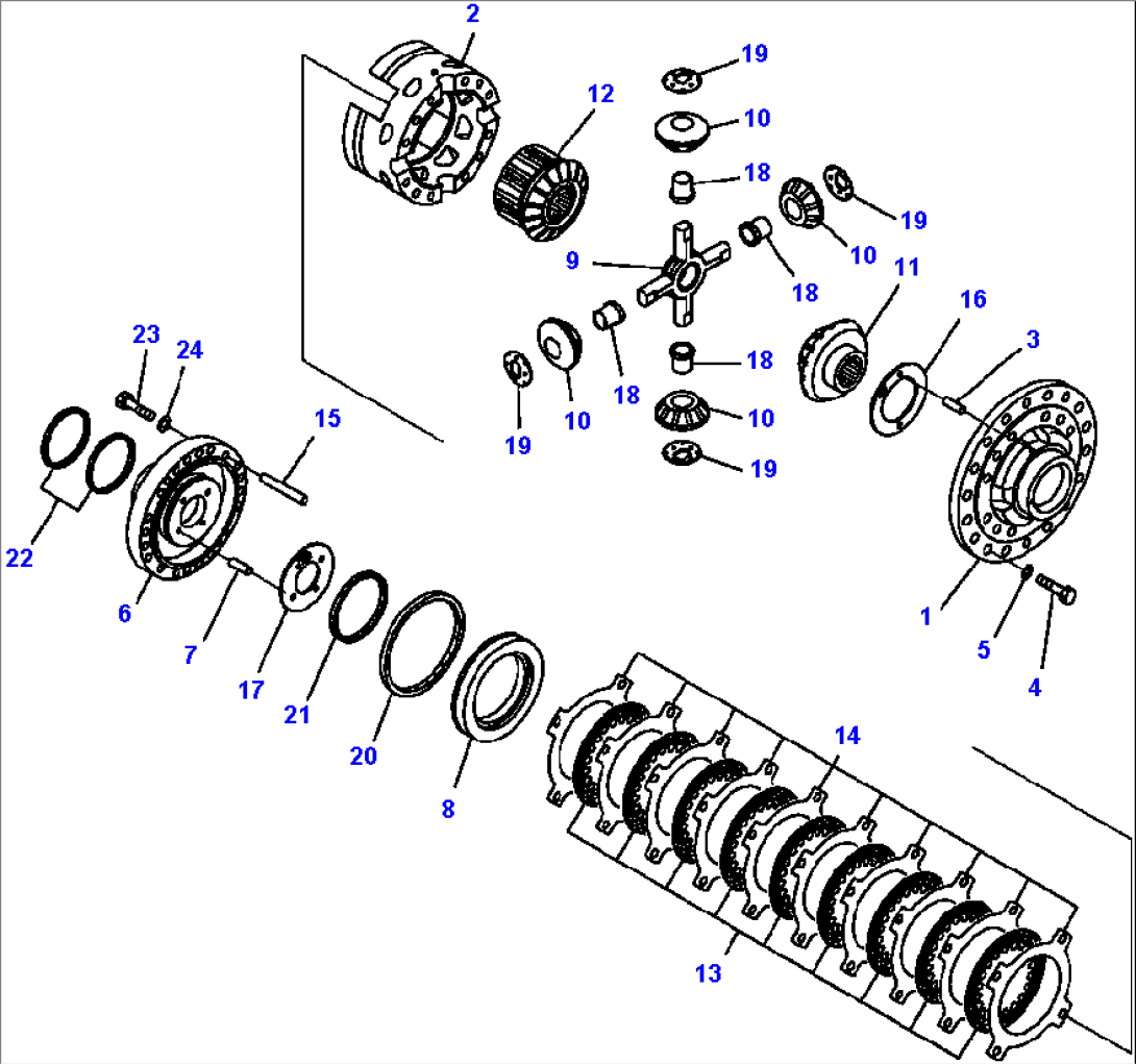 F3350-02A0 DIFFERENTIAL FRONT (2/3)