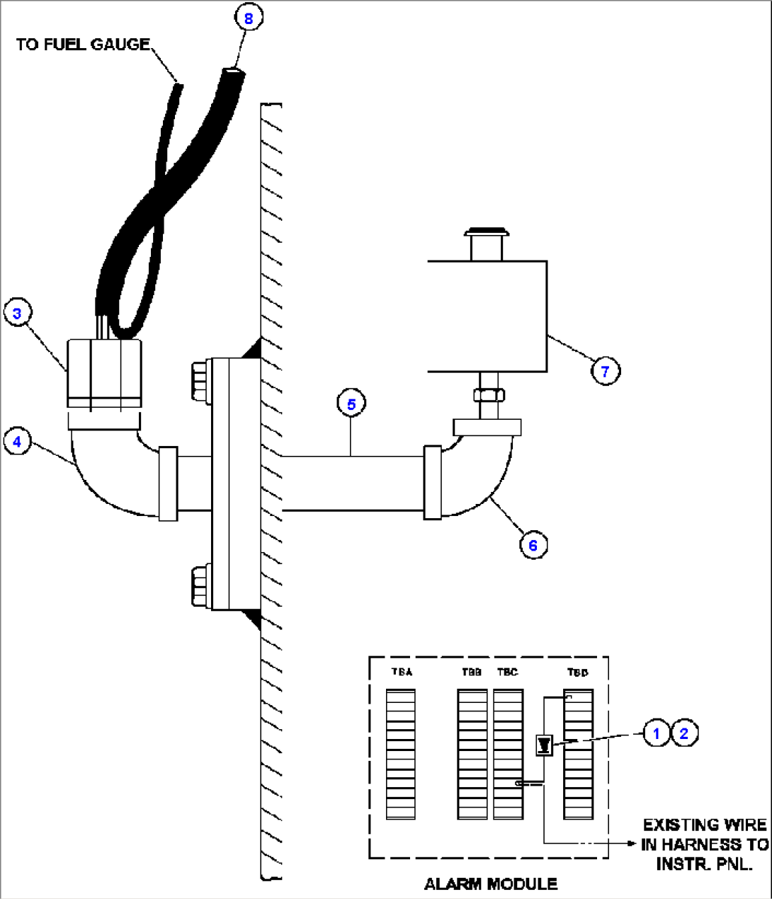LOW FUEL LIGHT & BUZZER INSTALLATION