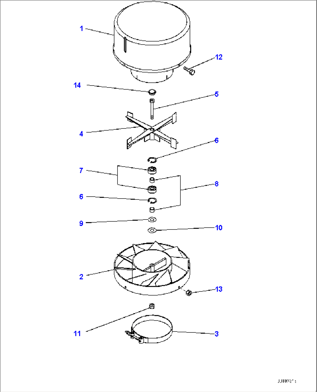 Upper Cover, (2/2) (#70458-70700)
