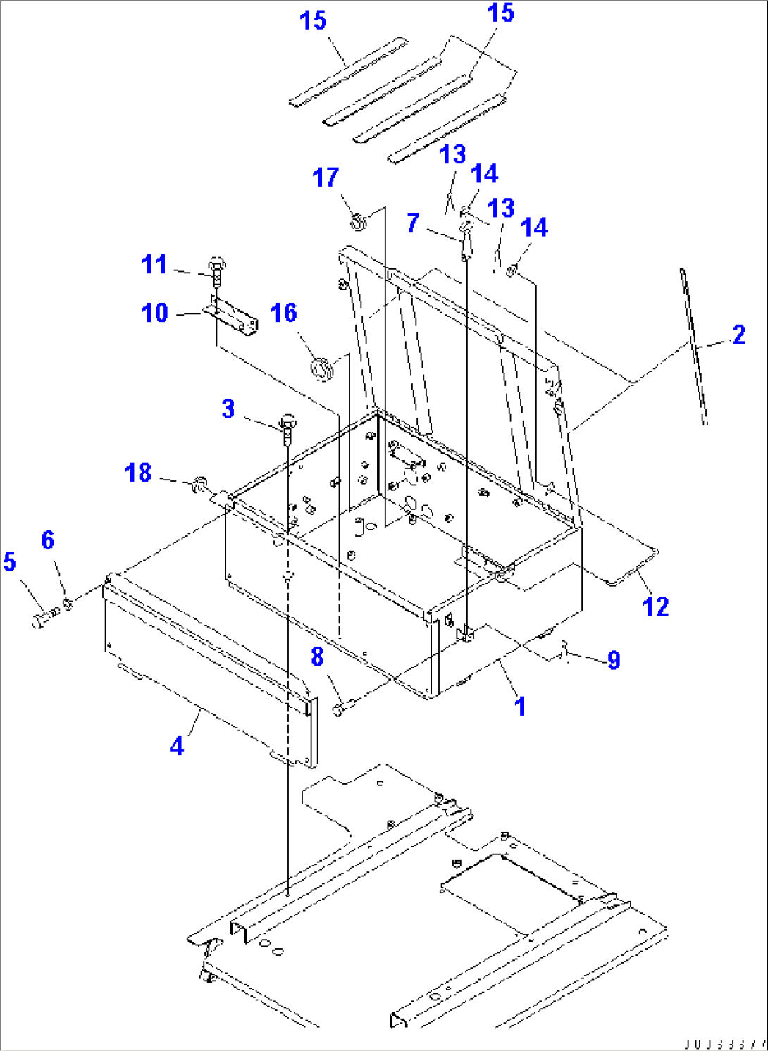 BATTERY (BATTERY BOX)(#10271-)