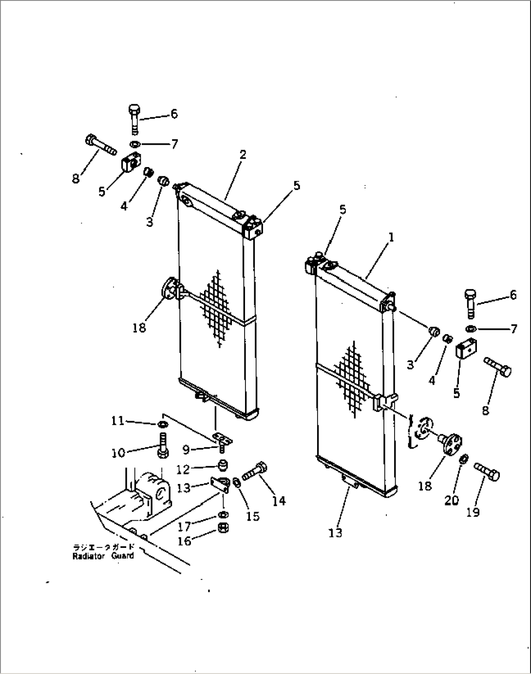 OIL COOLER(#10001-10011)