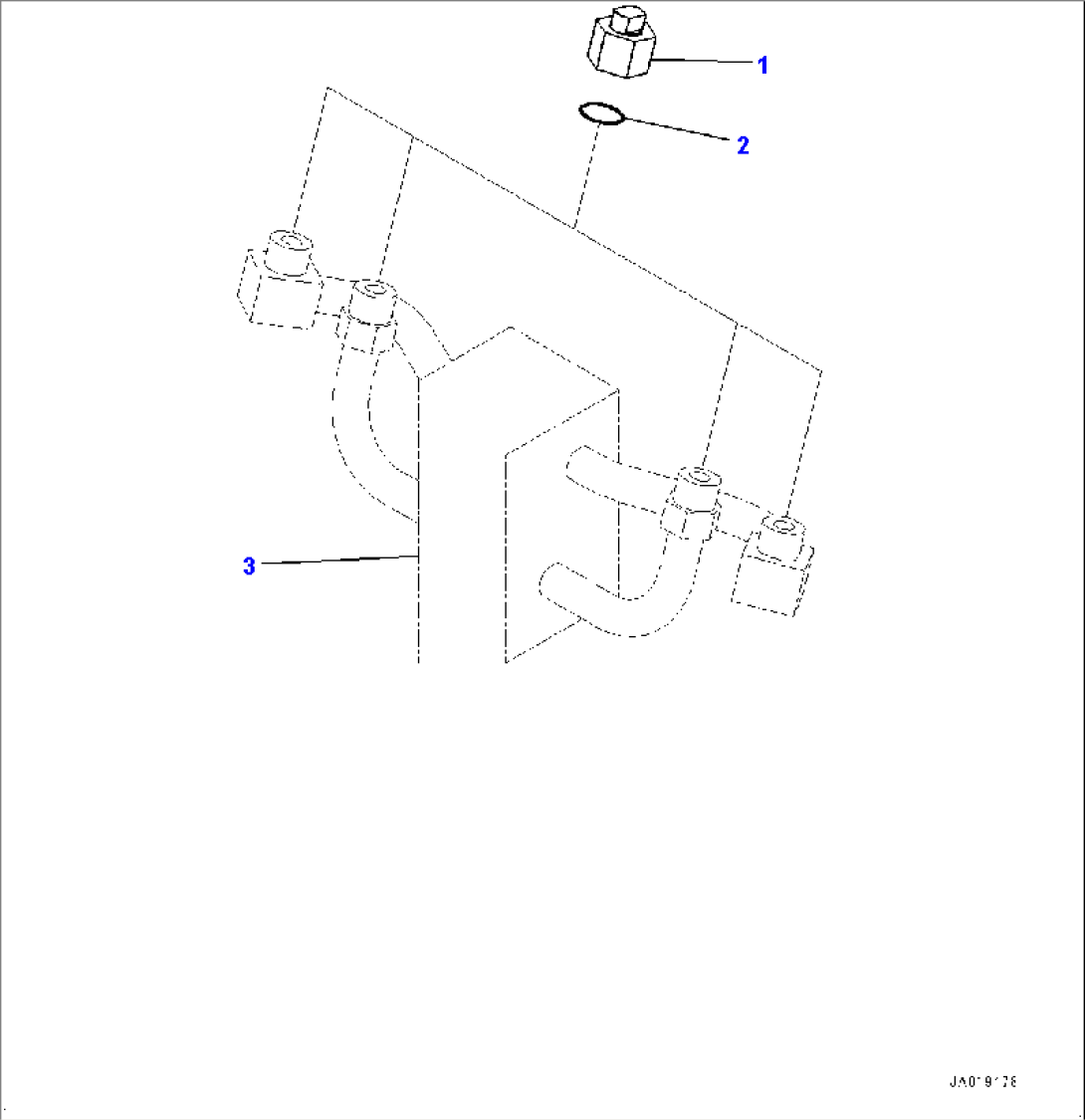 Plug For Rear Attachment (#22083-)