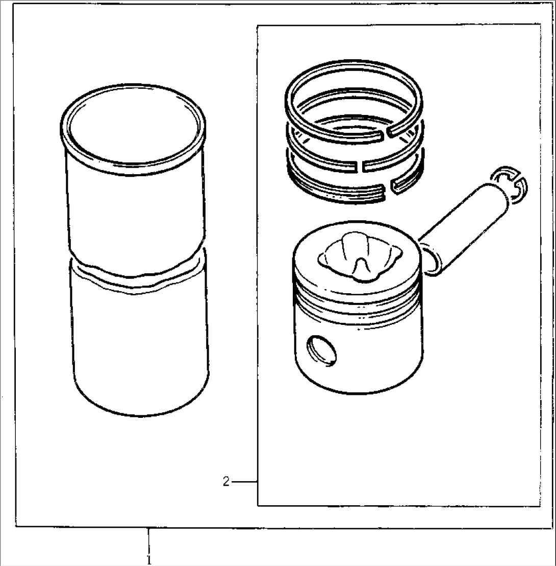 CRANKSHAFT¤ PISTONS AND CONNECTING RODS (2/2)