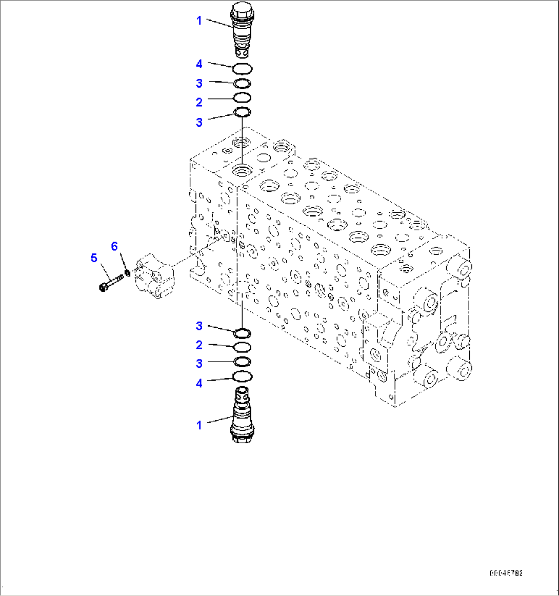 Main Control Valve, Inner Parts, Control Valve (19/21)