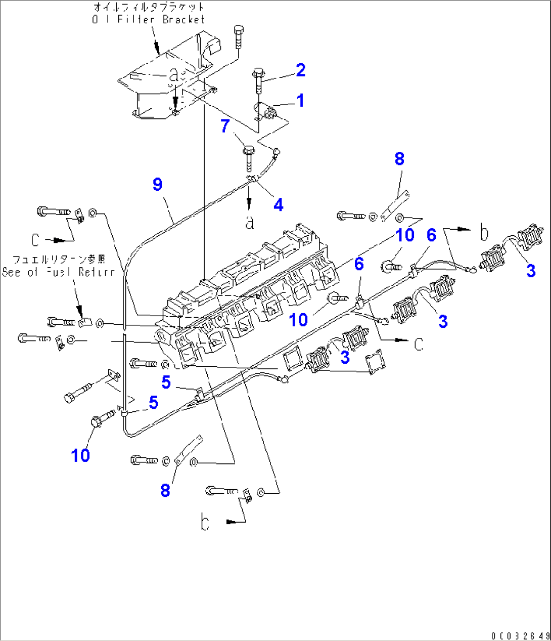 HEATER SWITCH (R.H. BANK)(#10357-)