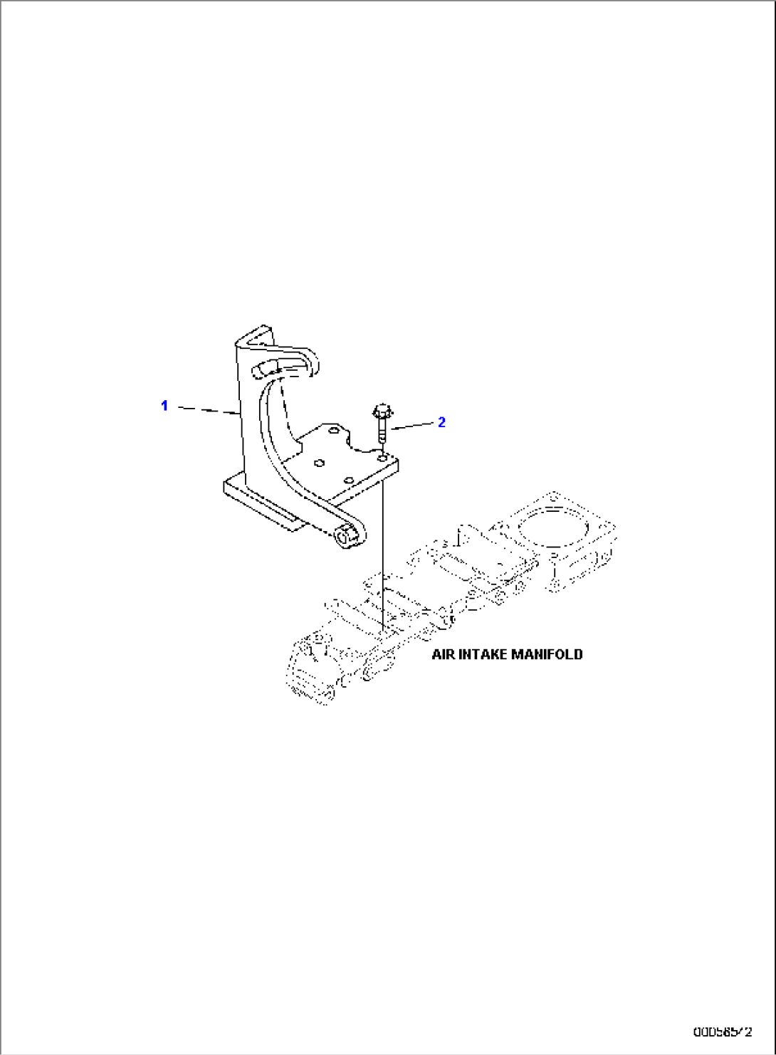 AIR COMPRESSOR BRACKET