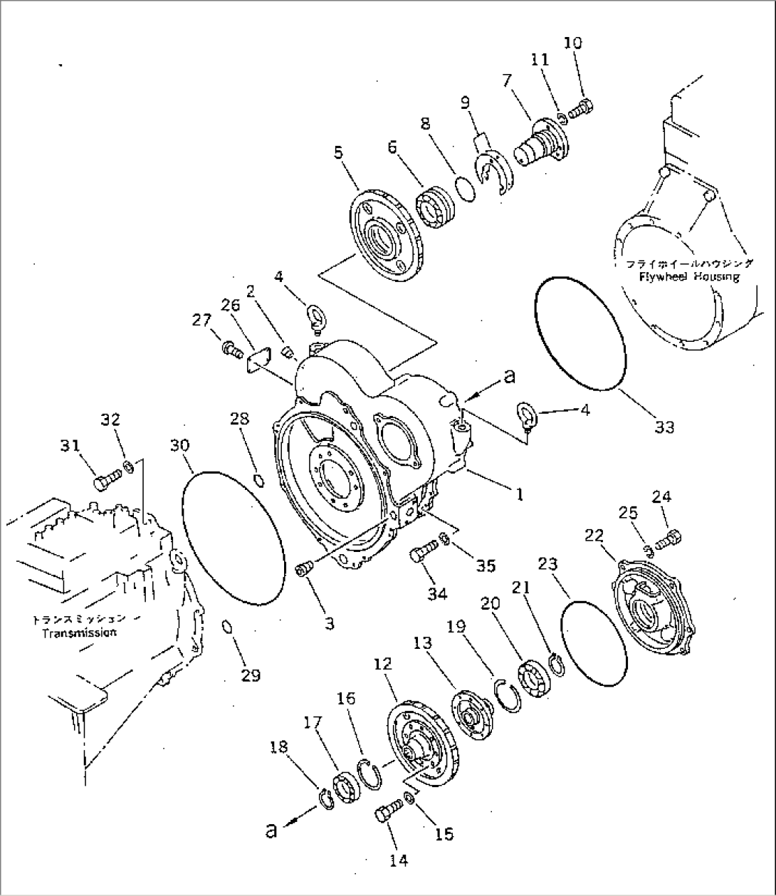 TORQUE CONVERTER CASE