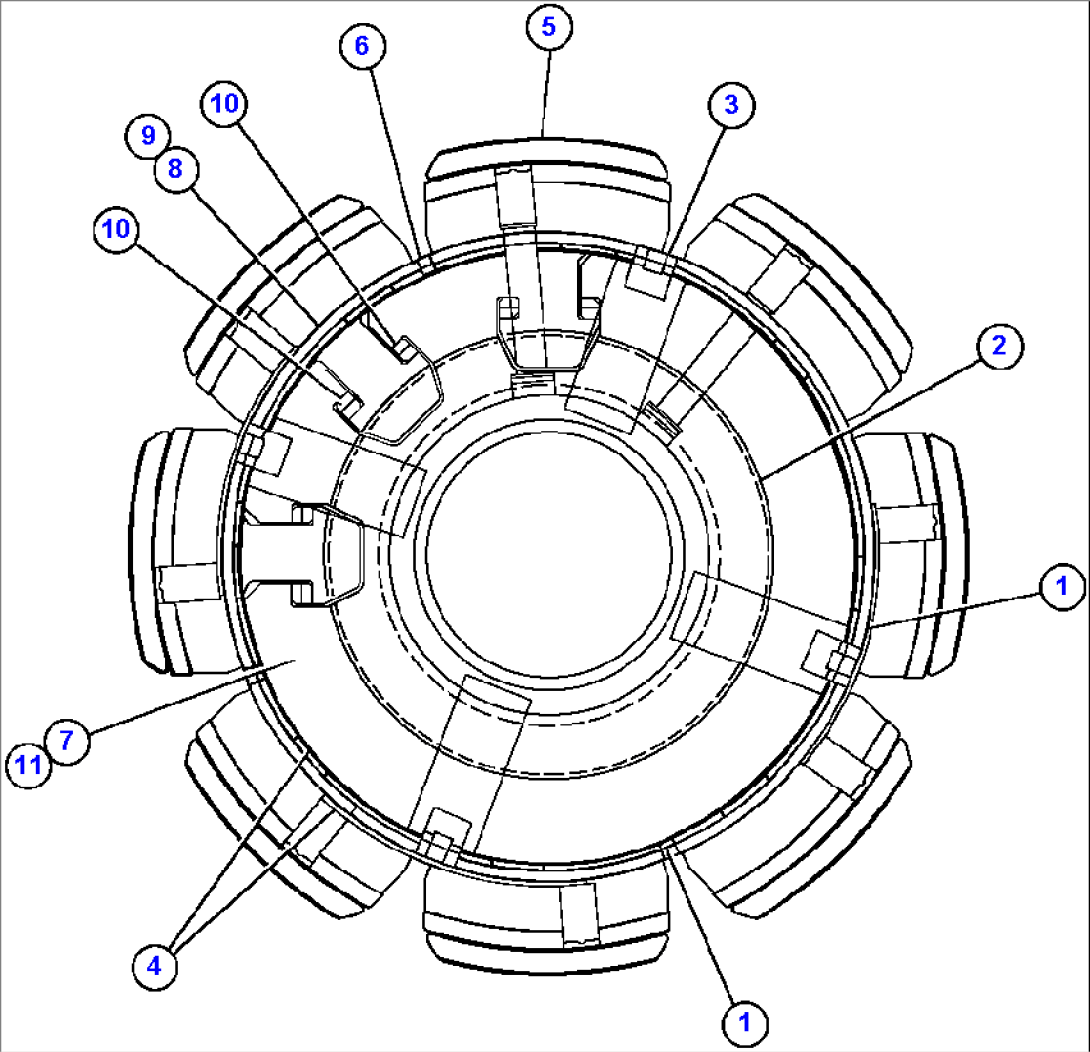 ALTERNATOR - ROTOR ASSM (GE1078)