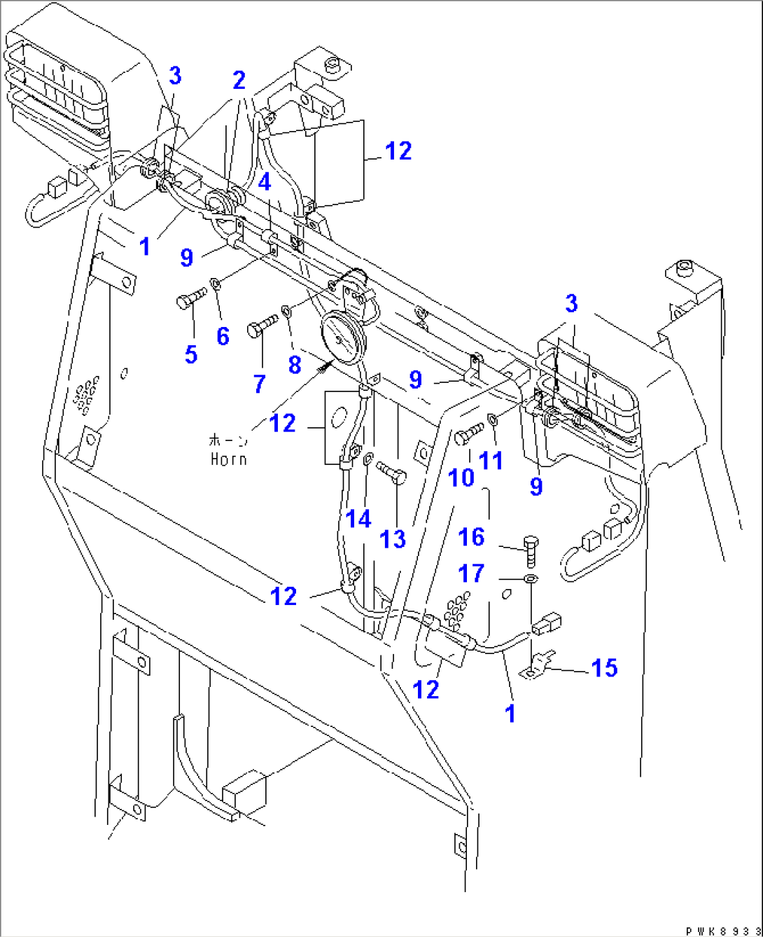 VEHICLE WIRING (MAIN FRAME WIRING)