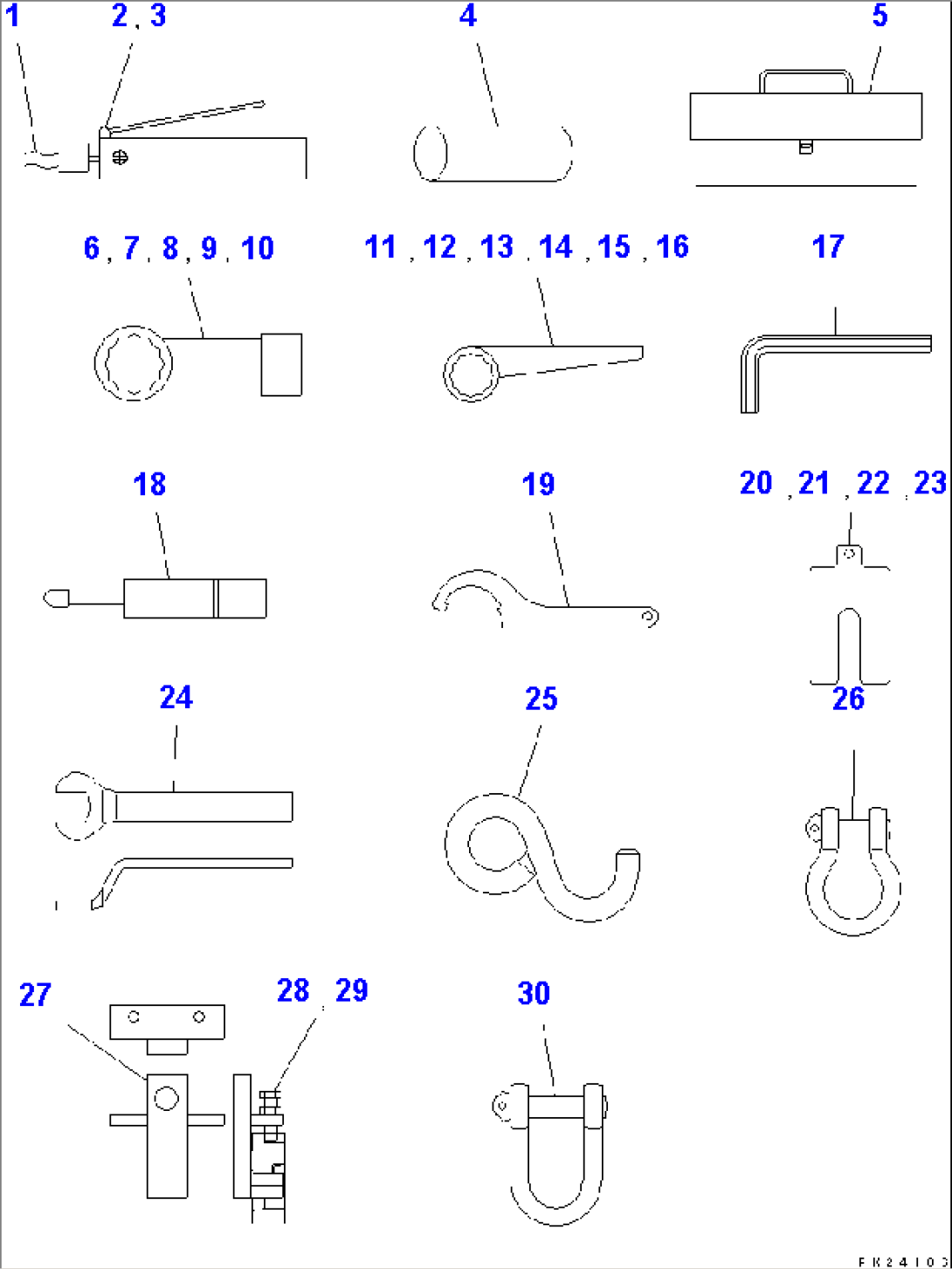 TOOL (FOR CRUSHER)(#1002-1200)