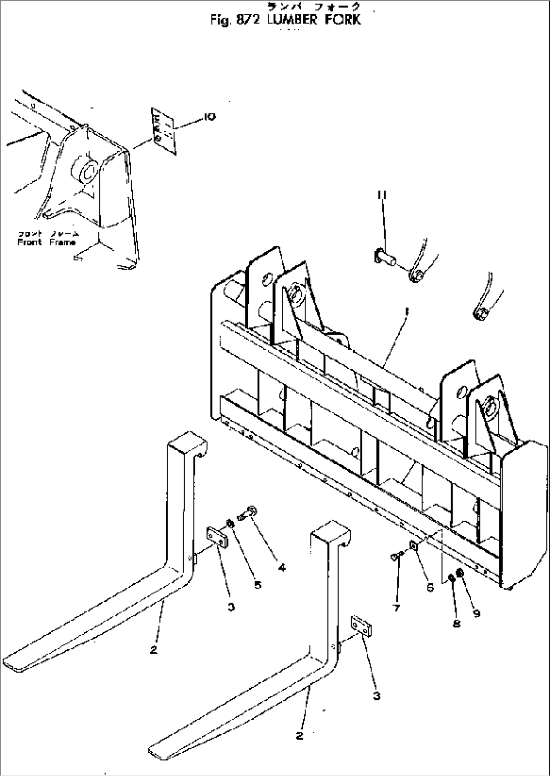 LUMBER FORK(#10001-)