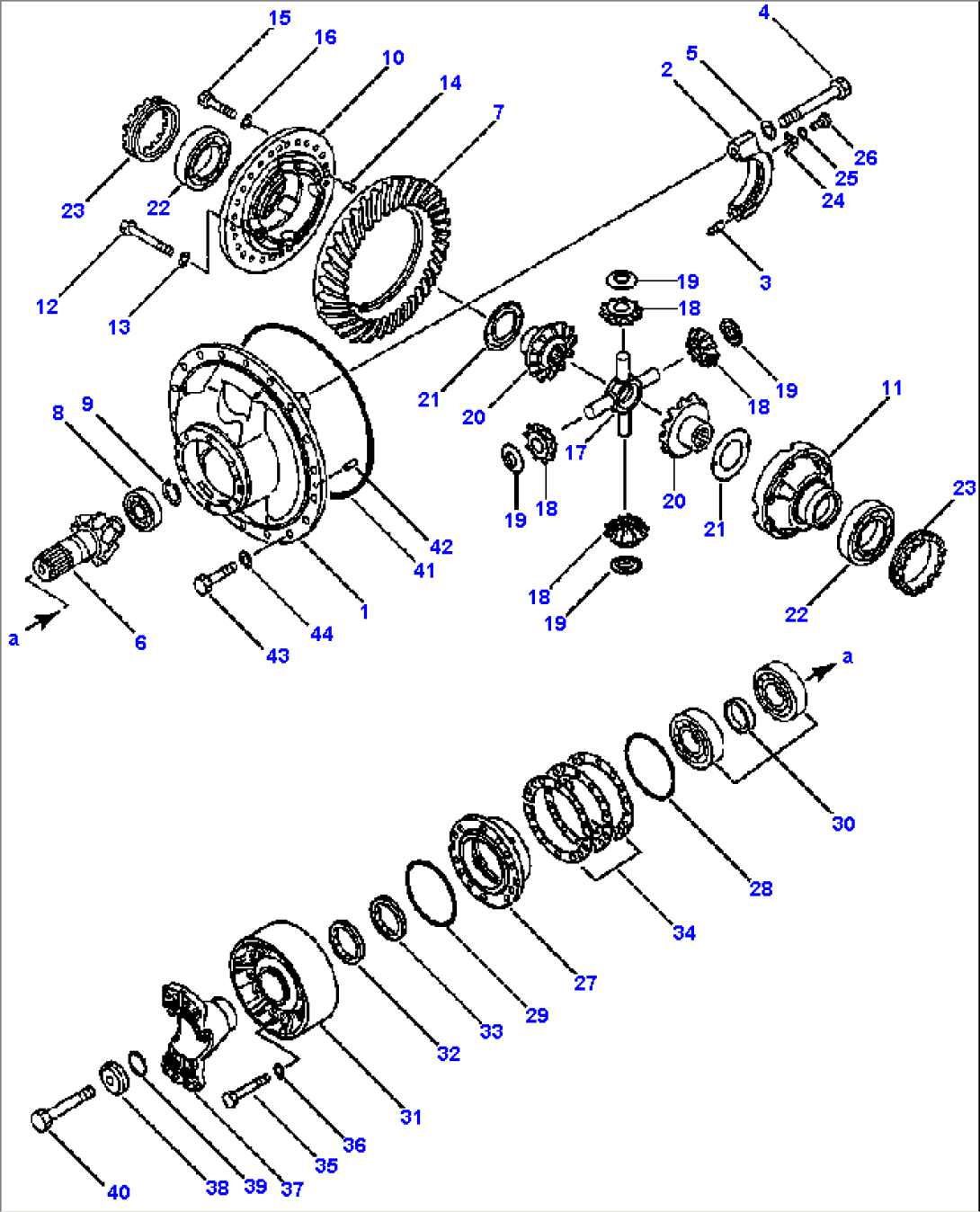 REAR AXLE DIFFERENTIAL