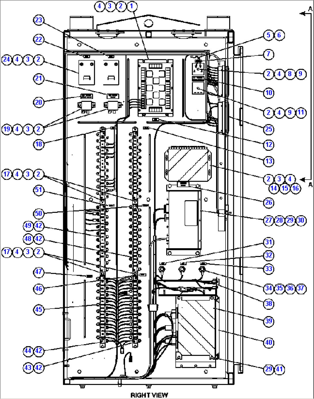 AUXILIARY CONTROL CABINET COMPONENTS - 2
