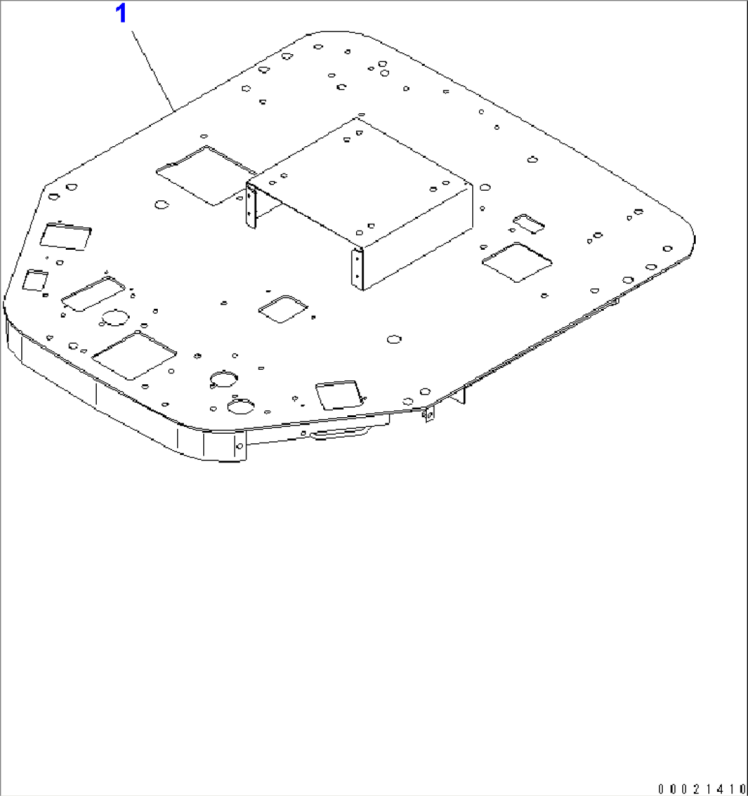 FLOOR FRAME(#11501-)