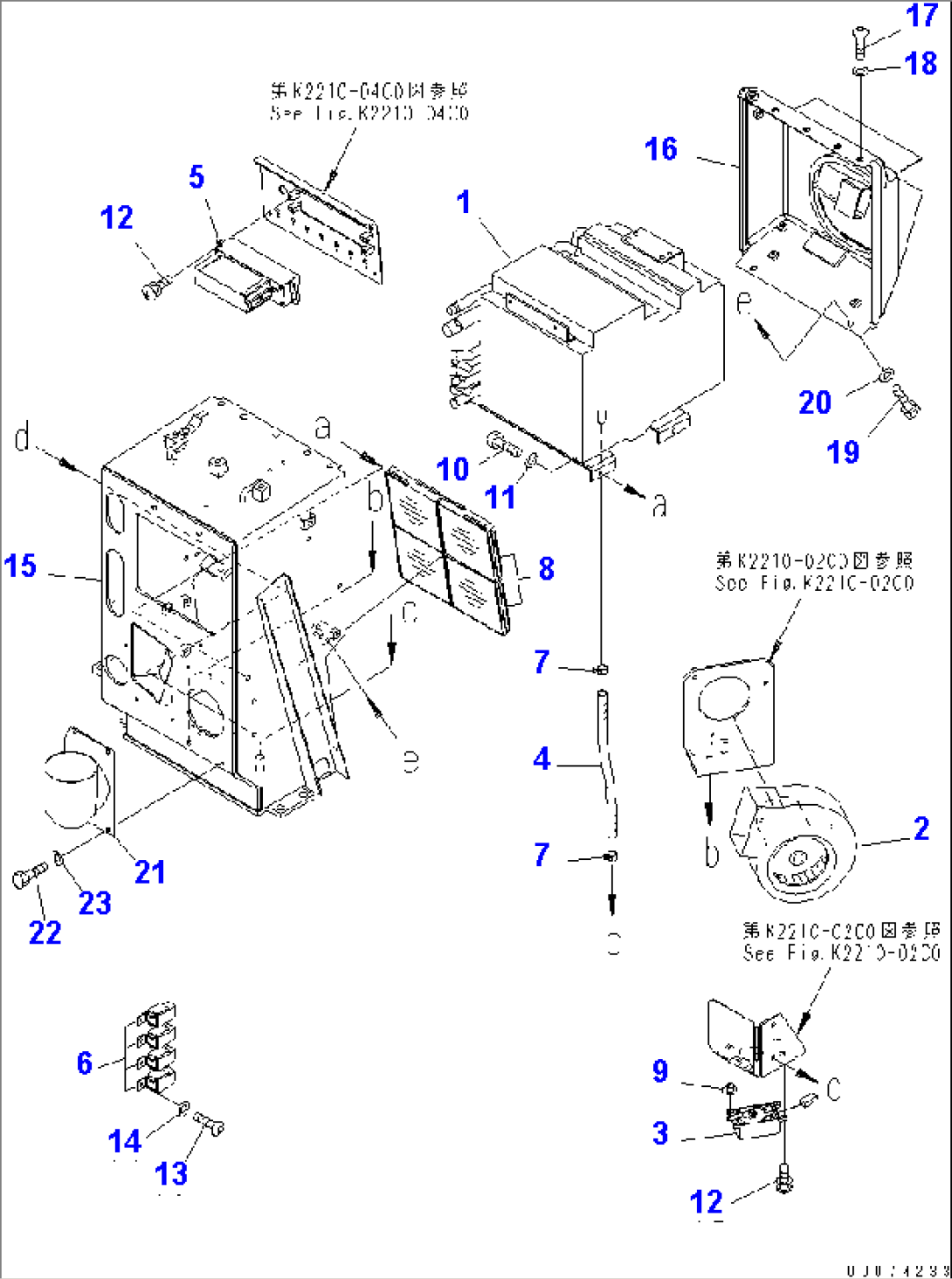 DASH BOARD (FOR AIR CONDITIONER AND BOX) (1/2)(#69001-70352)
