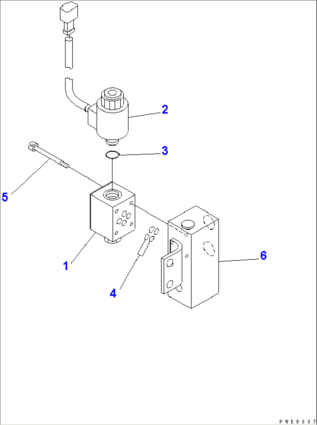 BRAKE CONTROL (SOLENOID VALVE INNER PARTS)