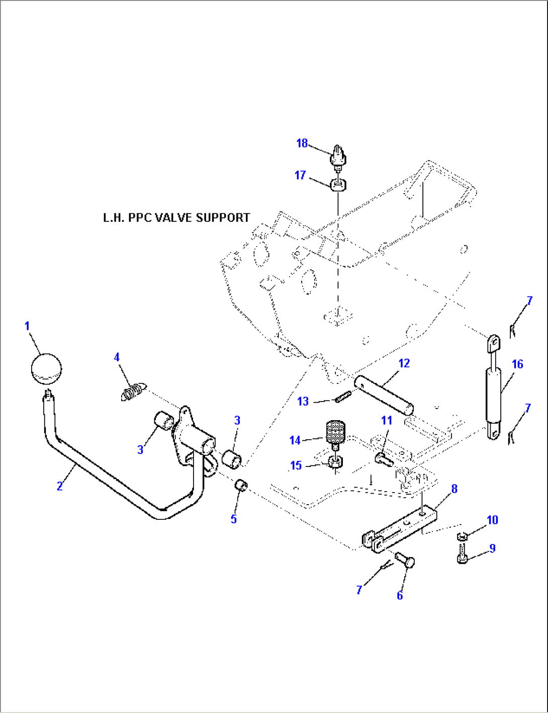 SERVOCONTROL SYSTEM STARTING LEVER