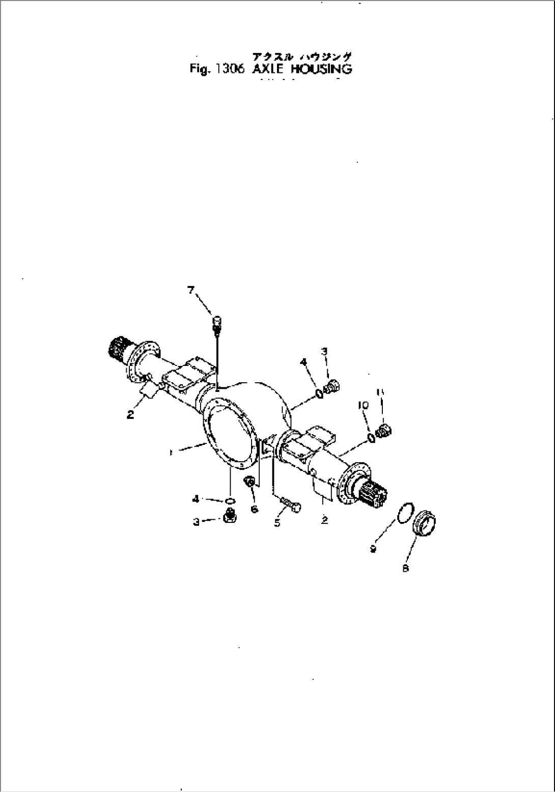 AXLE HOUSING(#3-)