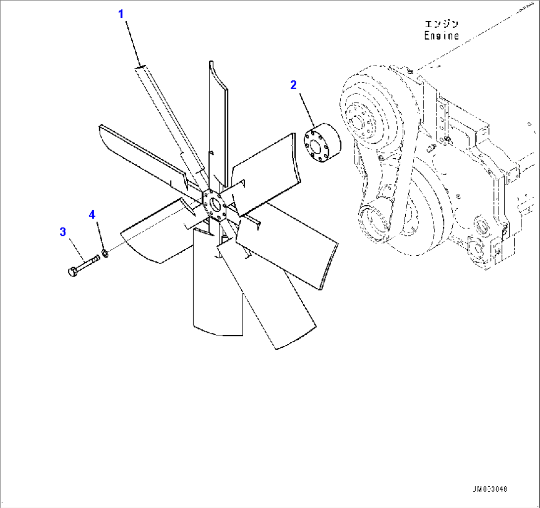 Engine Related Parts, Fan (#80138-)