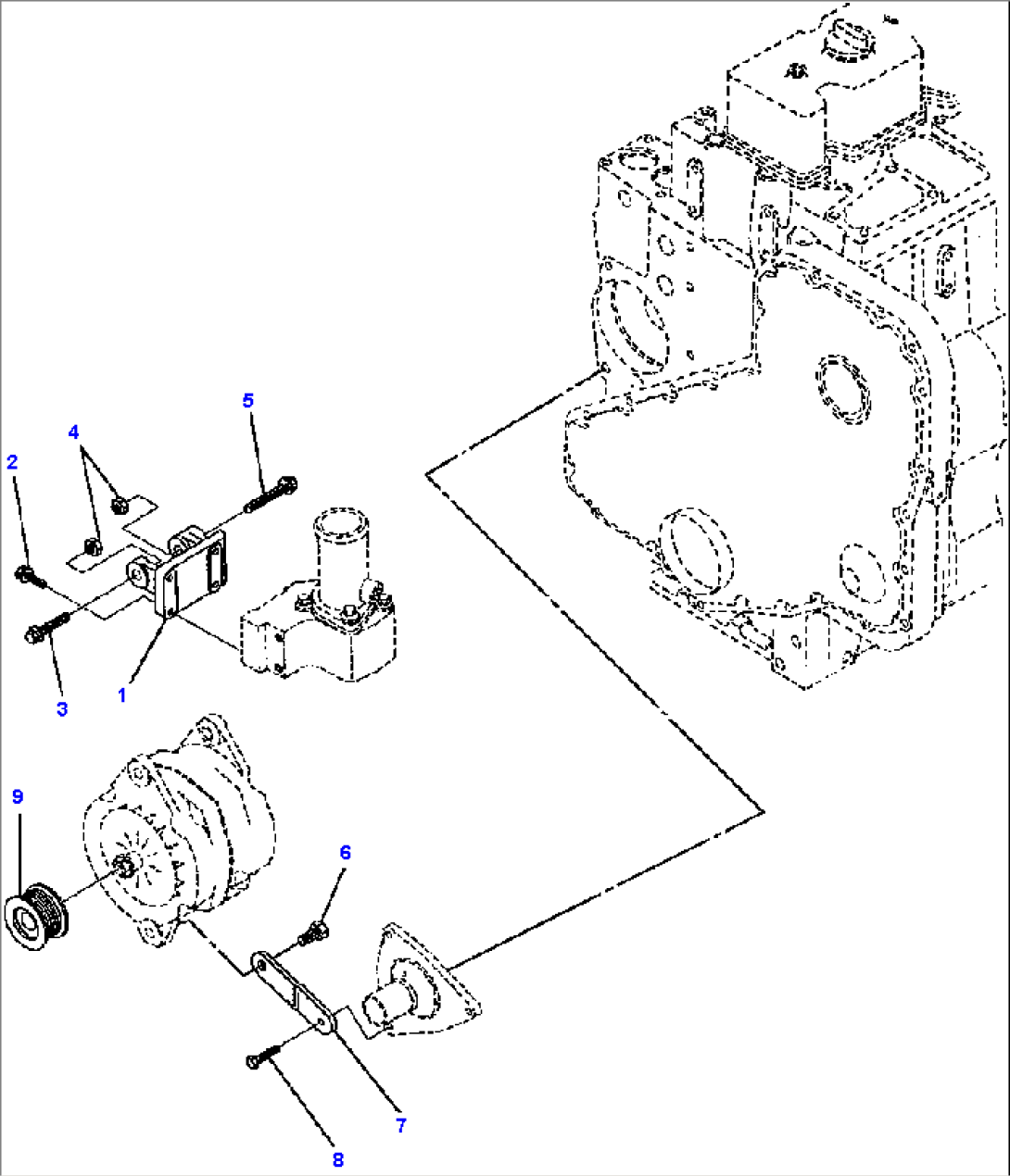 ALTERNATOR LOCATION