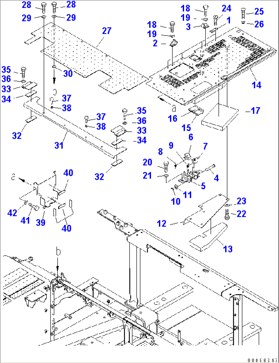 COVER (MACHINE CAB) (FOR ENGINAIRE PRE-CLEANER) (FOR LODER)