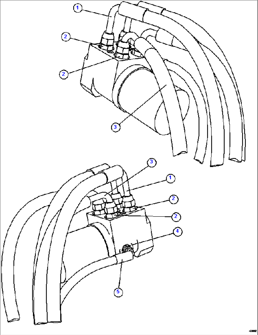 STEERING UNIT PIPING